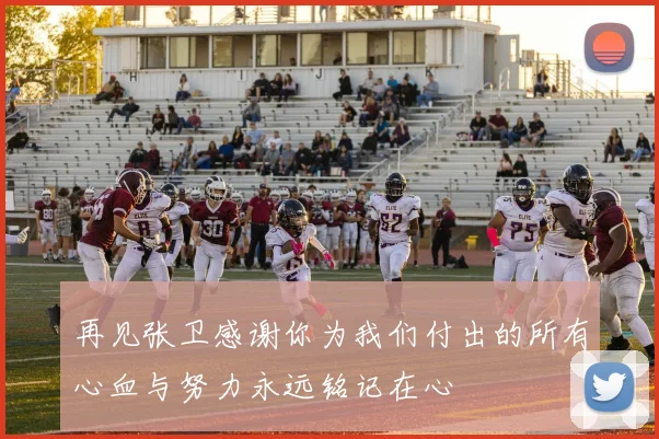 再见张卫感谢你为我们付出的所有心血与努力永远铭记在心